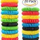 Illustration for article titled Pack of 20 Natural Mosquito Repellent Bracelets Insect Bug Repellent Bands, Insect Mosquito Wristbands for Kids Adults